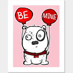 Valentine Pooch Posters and Art